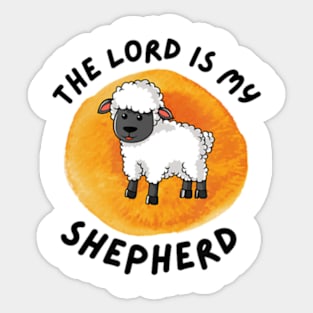 Psalm 23 S Cute Sheep The Lord Is My Shepherd Bible Sticker